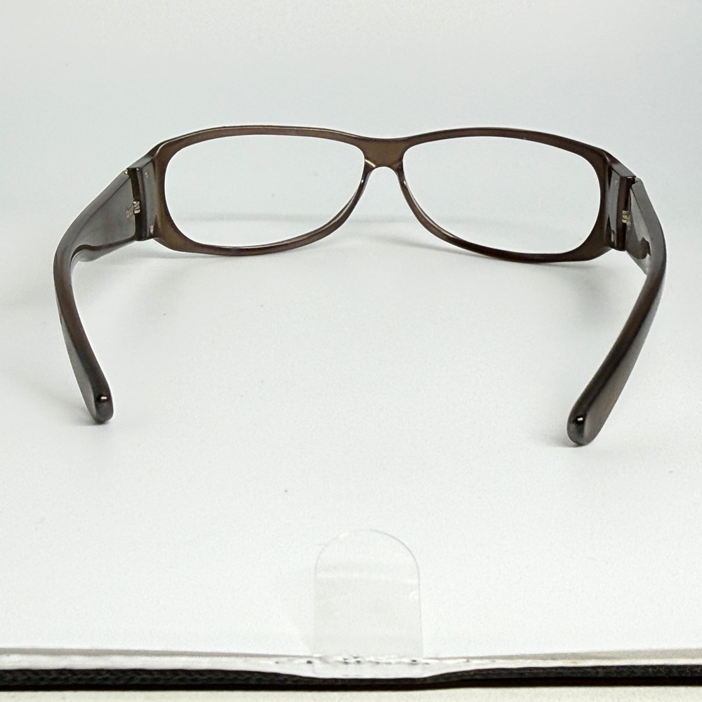 GUCCI GG 2597 F S NH4DD Brown Acetate Horsebit Crystal Eyeglasses 52mm 21404‎ - Picture 3 of 7